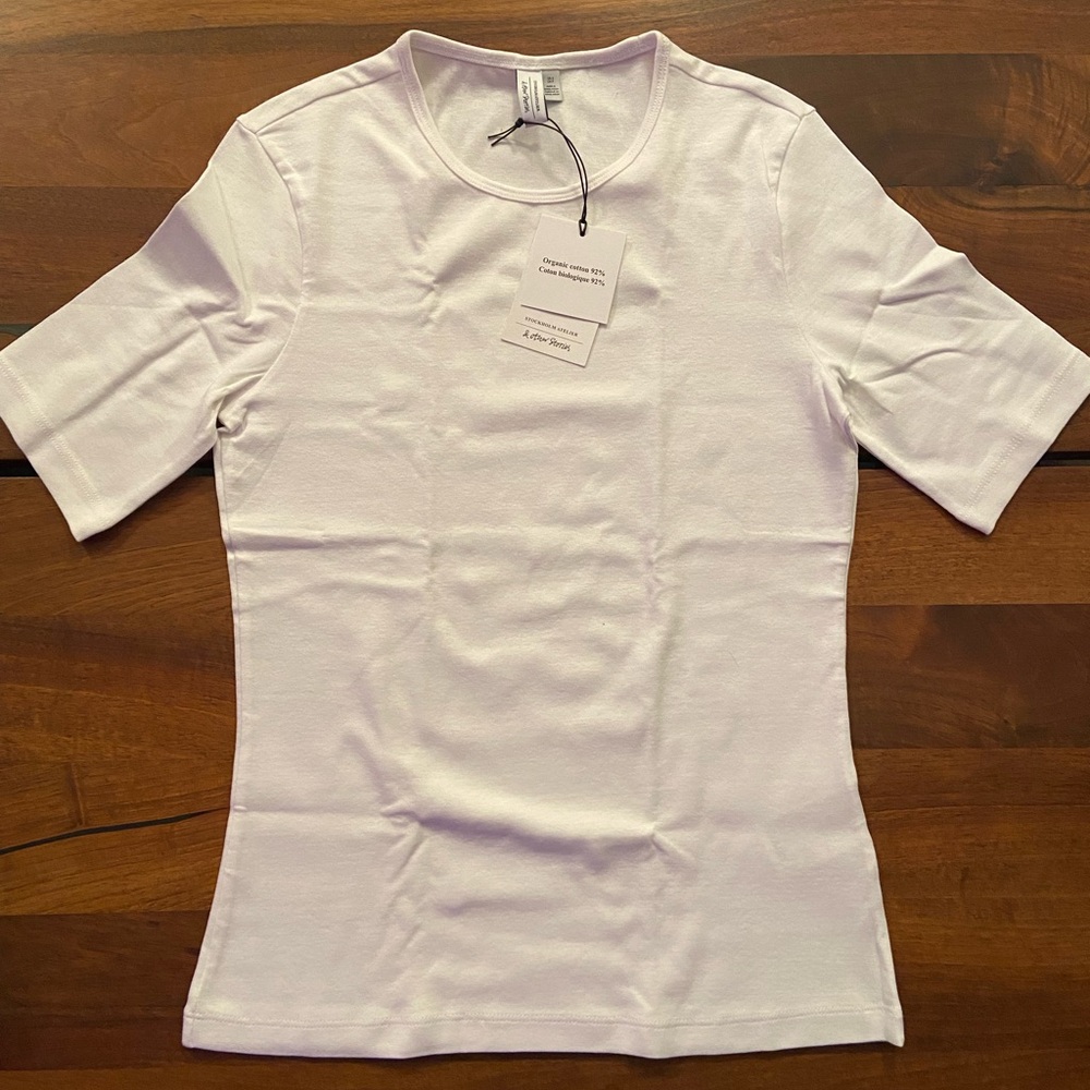 NWT & Other Stories organic cotton white tee (small)